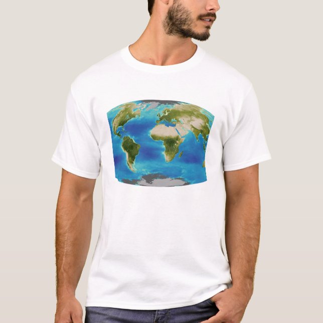 Average plant growth of the Earth T-Shirt (Front)