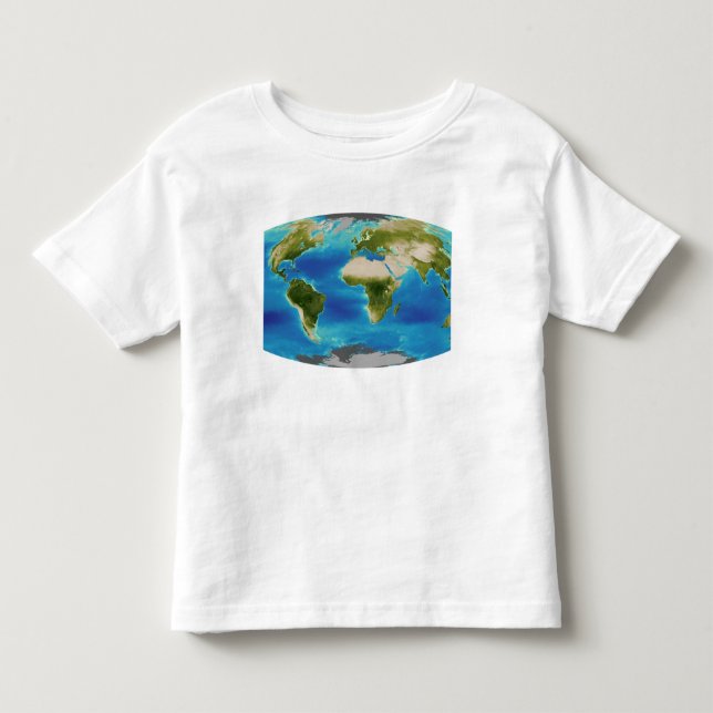 Average plant growth of the Earth Toddler T-shirt (Front)