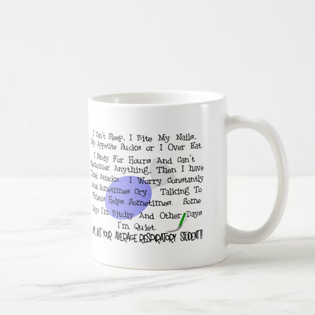 Average Respiratory Student Coffee Mug (Right)