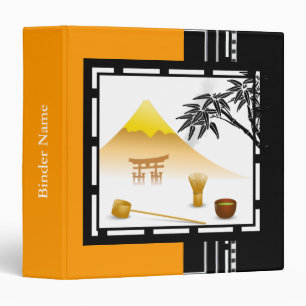 Avery Binder Art Japanese Vintage Poster