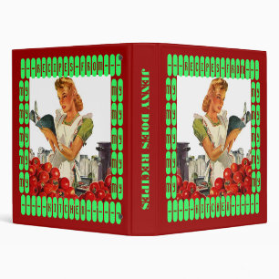 Avery Binder Retro FAMILY HEIRLOOM RECIPES FROM MY