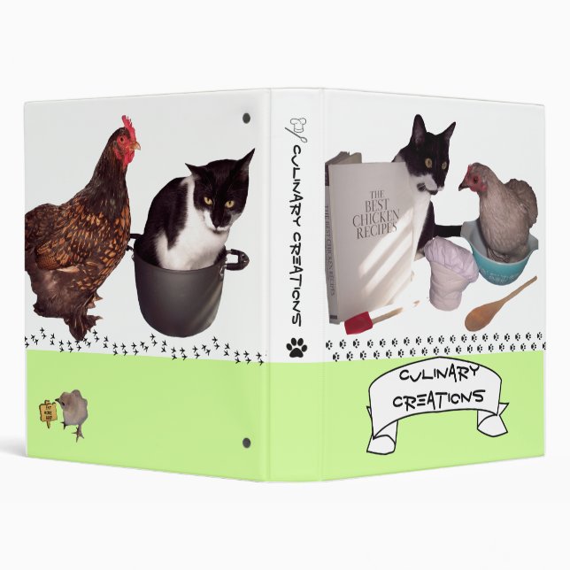Avery Cat and Chicken Recipe Binder Contest (Background)