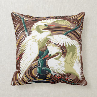 Avery Island Rust Throw Pillow