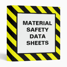 Personalize Your Own Msds Binder Stay Organized Today Zazzle