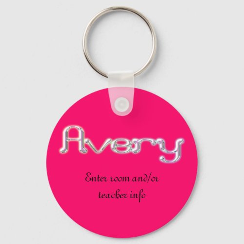 Avery Name Tag Key Chain