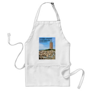 Avery Point Lighthouse, Connecticut Cooking Apron