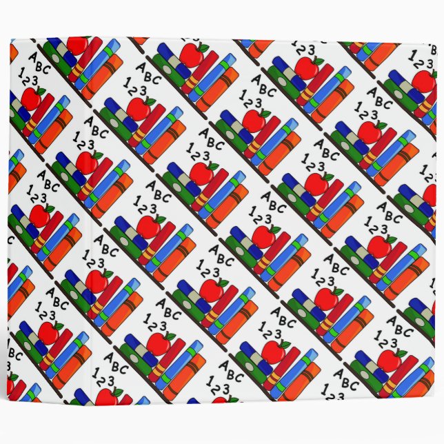 Avery Signature 2" Binder/ABC'S and 123's Binder (Front/Spine)