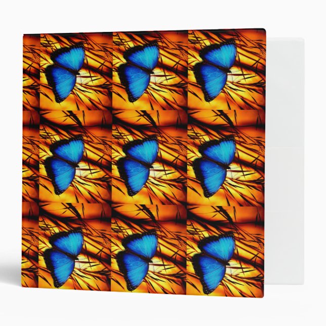 Avery Signature 2" Binder/Butterflies Binder (Front/Inside)