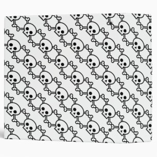 Avery Signature 2" Binder/Skulls Binder