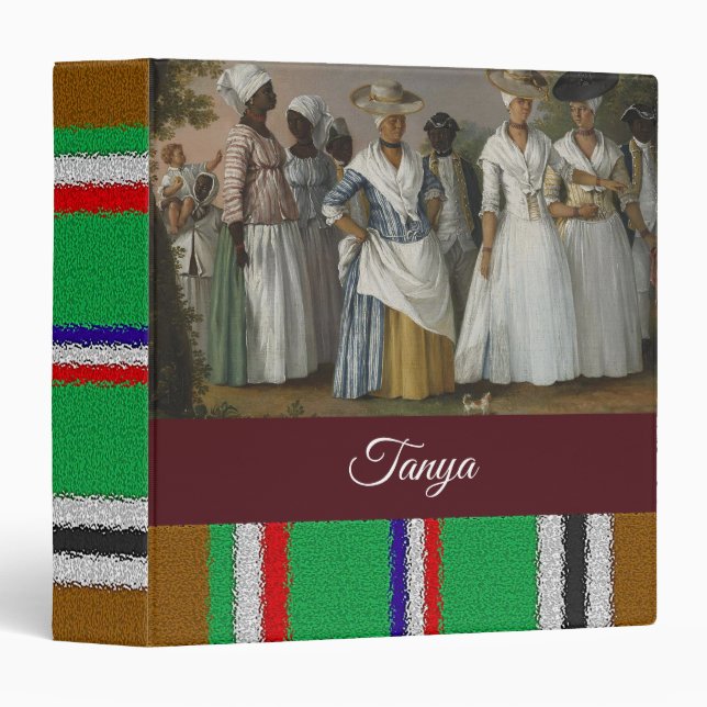 Avery Signature Binder African (Front/Spine)