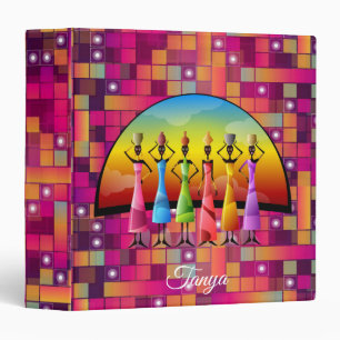 Avery Signature Binder African