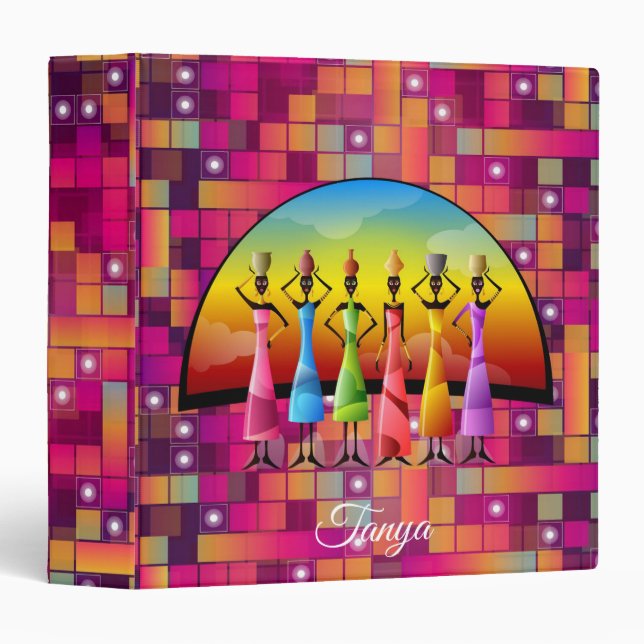 Avery Signature Binder African (Front/Spine)