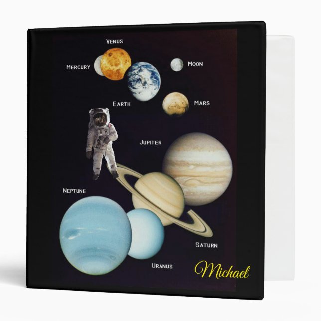 Avery Signature Binder Astronaut (Front/Inside)