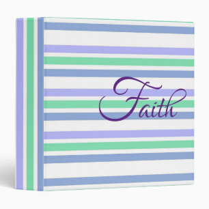 Avery Signature Binder Blue Green Purple Faith