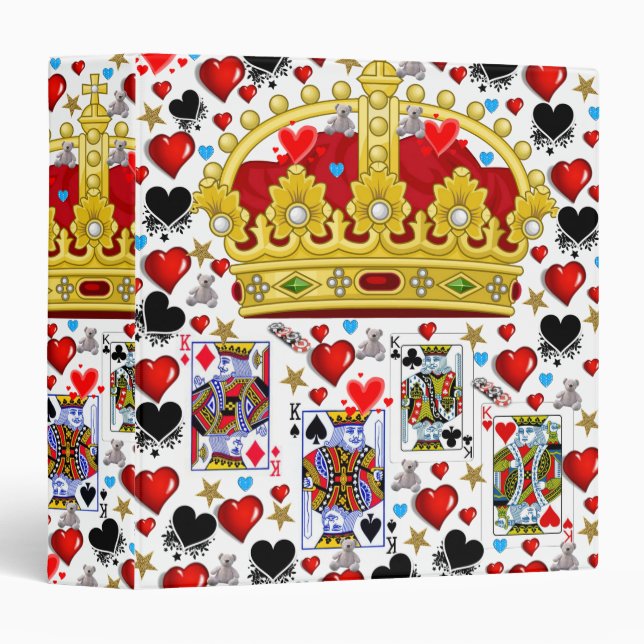 Avery Signature Binder King Hearts (Front/Spine)