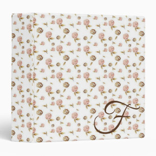 Avery Signature Binder Pink Rose Petals