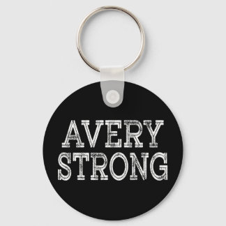 Avery strong squad family reunion last name team  keychain