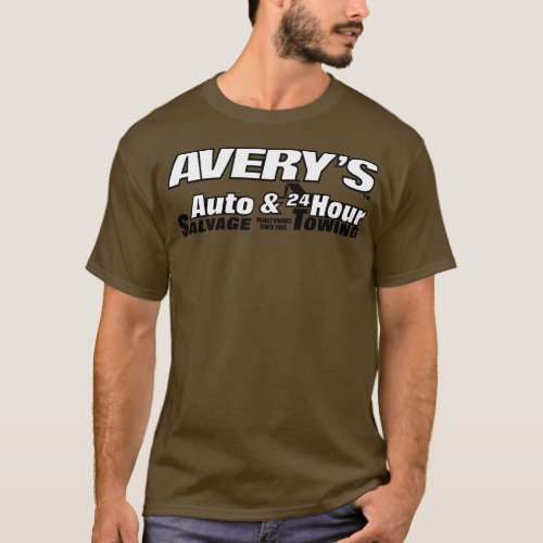 Averys Auto Salvage 24 Hour Towing T_Shirt