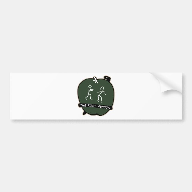 AVG Flying Tigers - 1st Pursuit SQdrn Adam & Eves Bumper Sticker (Front)