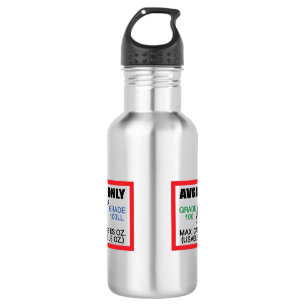 AVGAS / 100LL fuel only Stainless Steel Water Bottle