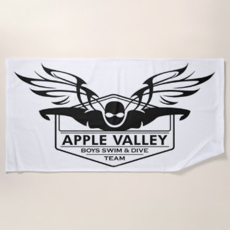 AVHS Swim Dive Logo Towel
