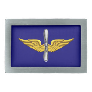 Aviaition belt buckle