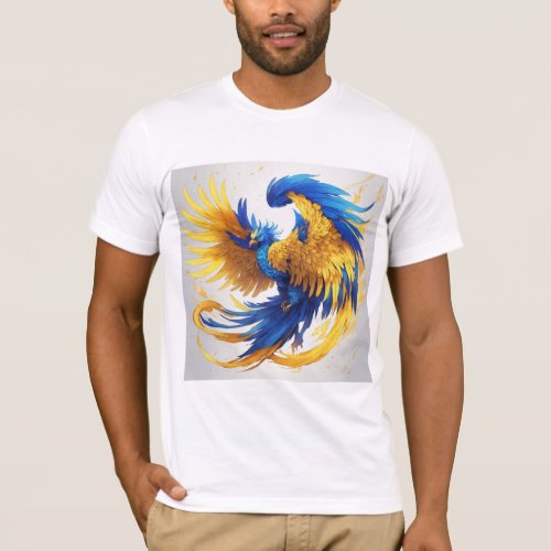  Avian Elegance Exquisite Bird Design T_Sh T_Shirt