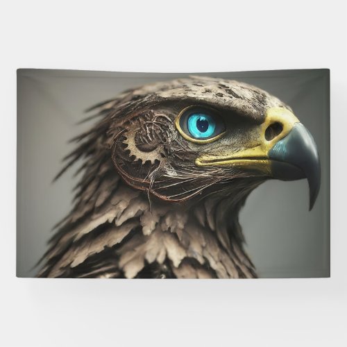 Avian Insight The Focused Eye of a Predator Banner