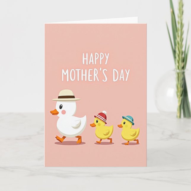 Avian Mothers Day Parade Card (Front)
