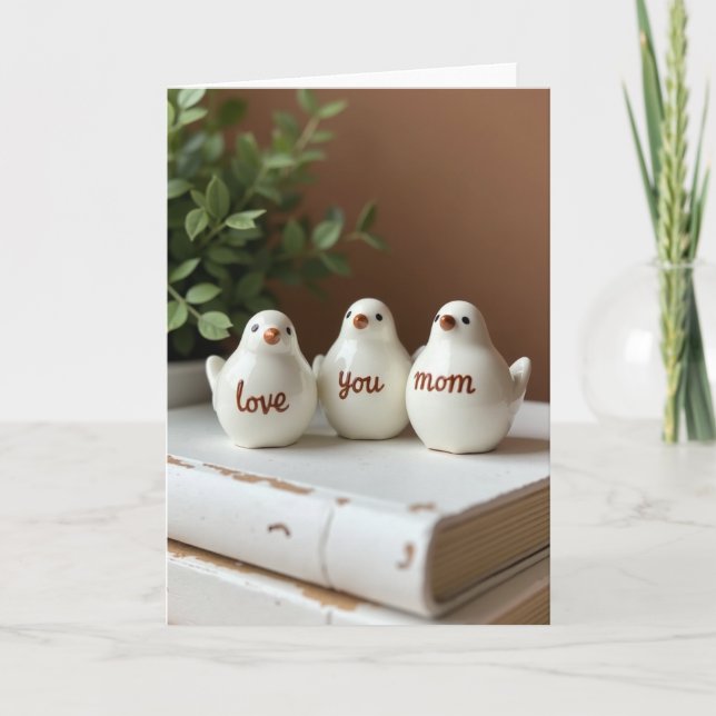 Avian Mothers Day Saying Card (Front)