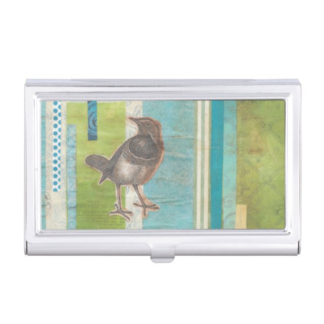 Avian Scrapbook I Business Card Case (Front)