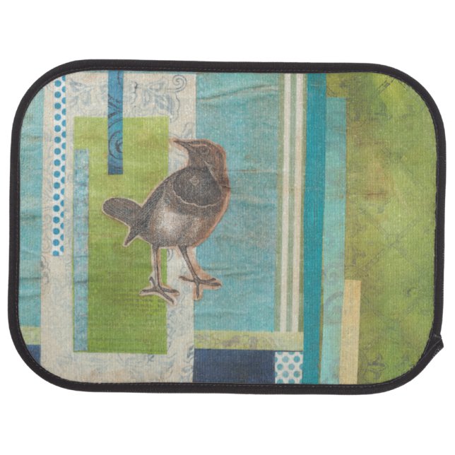 Avian Scrapbook I Car Mat (Rear)