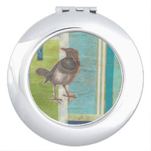 Avian Scrapbook I Mirror For Makeup