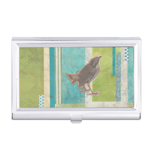 Avian Scrapbook II Business Card Holder (Front)