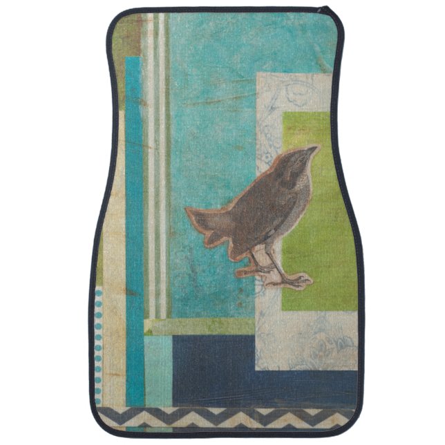 Avian Scrapbook II Car Mat (Front)