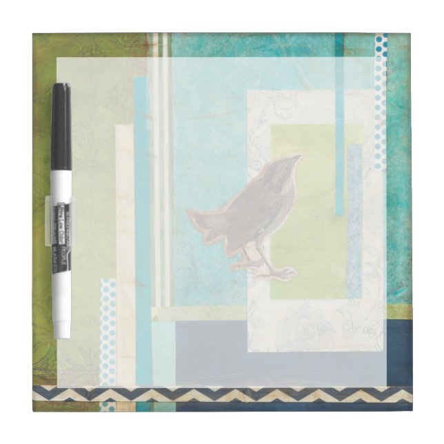 Avian Scrapbook II Dry-Erase Board (Front)