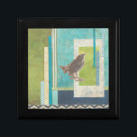 Avian Scrapbook II Keepsake Box<br><div class="desc">Animals</div>