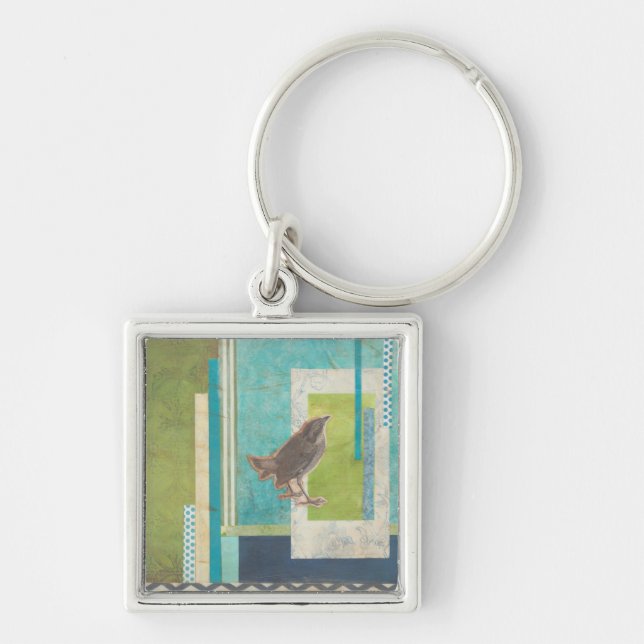 Avian Scrapbook II Keychain (Front)