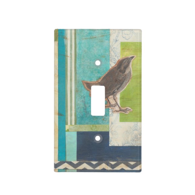 Avian Scrapbook II Light Switch Cover (Front)