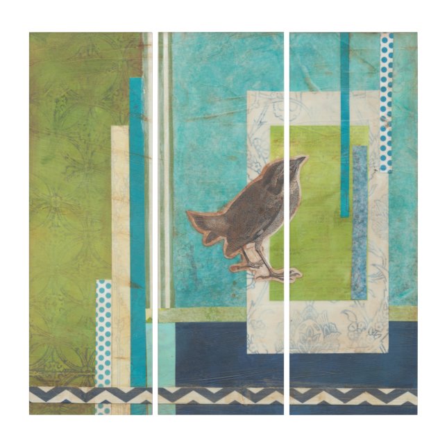 Avian Scrapbook II Triptych (Front)