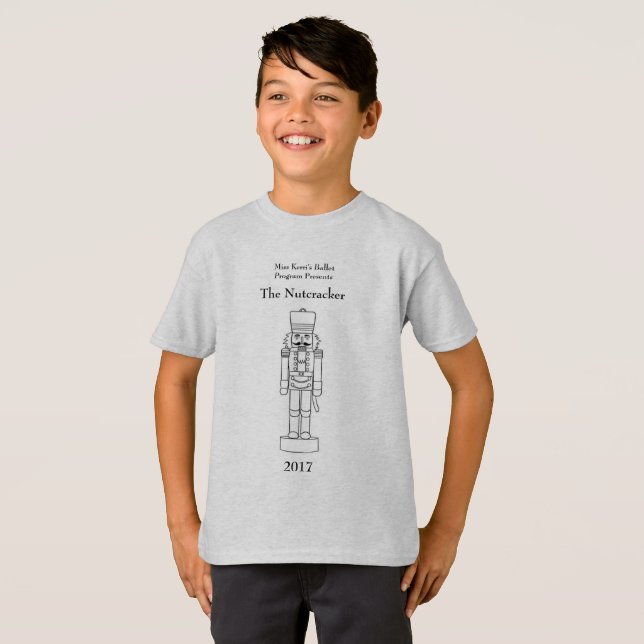 Aviano Ballet Program Boys Nutcracker T-Shirt (Front Full)