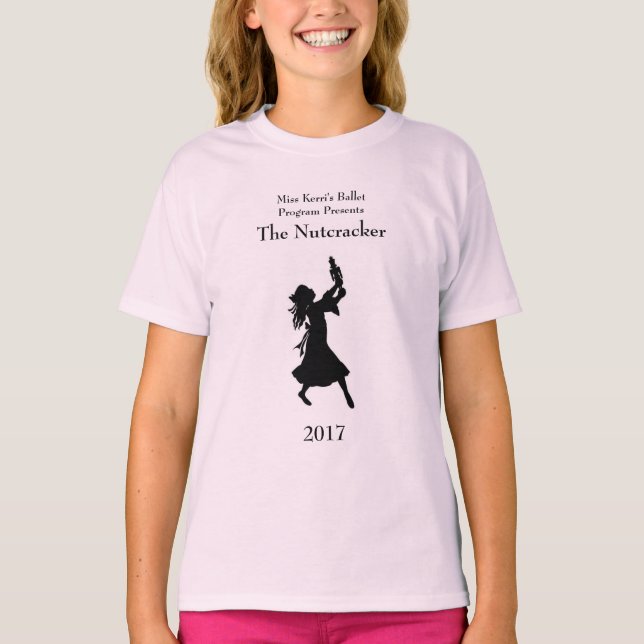 Aviano Ballet Program Girls Nutcracker T-Shirt (Front)