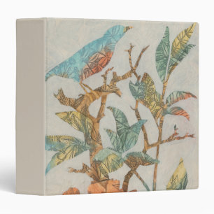 Aviary Collage I 3 Ring Binder