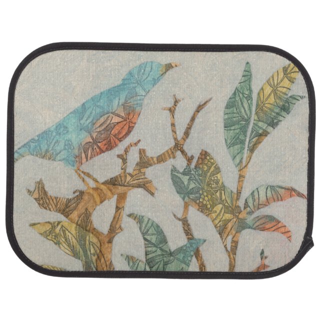Aviary Collage I Car Mat (Rear)