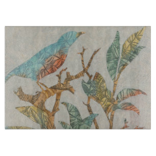 Aviary Collage I Cutting Board