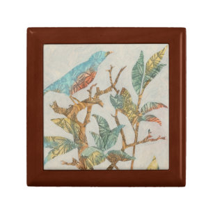 Aviary Collage I Gift Box
