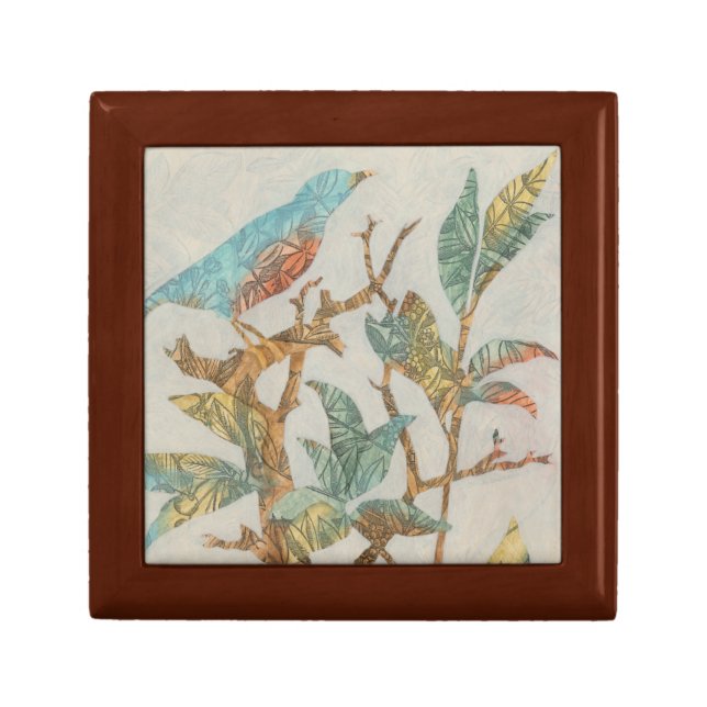 Aviary Collage I Gift Box (Front)