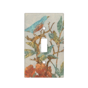 Aviary Collage I Light Switch Cover