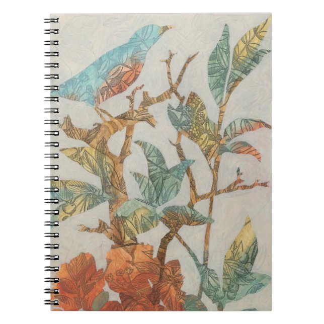Aviary Collage I Notebook (Front)