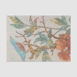 Aviary Collage I Tissue Paper